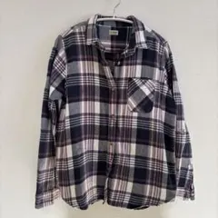 Traditional チェック柄フランネルシャツ 長袖