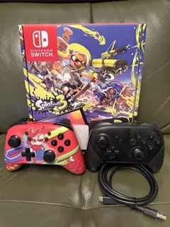 【プロコン付】Nintendo Switch有機EL Splatoon3モデル