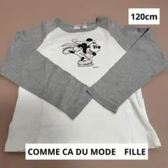 【COMME CA DU MODE FILLE】ミッキーマウス 長袖カットソー
