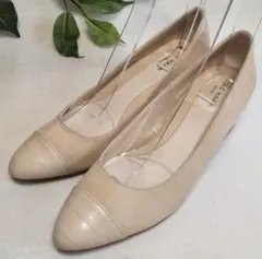 【良品】COLE HAAN/ザゴートゥーブロック/ベージュ/6B 約23.0cmのサムネイル