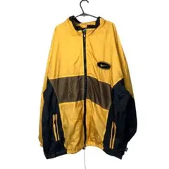 白タグ 90's ビッグスウッシュ NIKE ナイキ ナイロンジャケット 刺繍