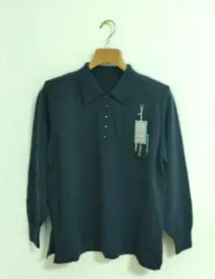 Lucky Bird　レディポロシャツ 長袖 　フリーサイズ