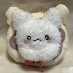 はなまるおばけ マスコットホルダー ドーナツいつも一緒なの　ぬいぐるみ　サンリオ