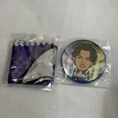 三代目JSB foreverone NAOKI 缶バッジ　マルチクロス