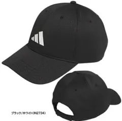 【週末値下げ】【新品】adidas ブラック/ホワイト ゴルフ　キャップ