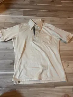70S JCPenney ヴィンテージ ポロシャツ 半袖 ゴールドのサムネイル