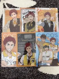 Free! COCO'S コラボ クリアファイル 5枚セット - メルカリ