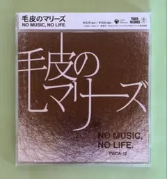 新品 毛皮のマリーズ「NO MUSIC、NO LIFE.」タワレコ限定版