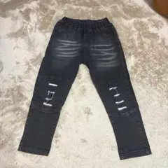 ダメージ加工デニムパンツ