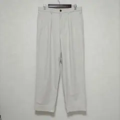 steven alan　ブラッシュドコットン インワンプリーツ スラックス　XLのサムネイル