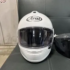 Arai VZ-Ram ホワイト ヘルメット スモークシールド2枚付き - メルカリ