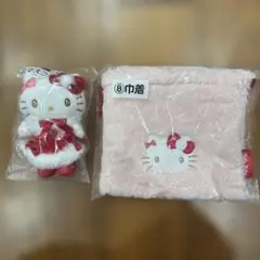 ハローキティ マスコット 巾着 2種セット