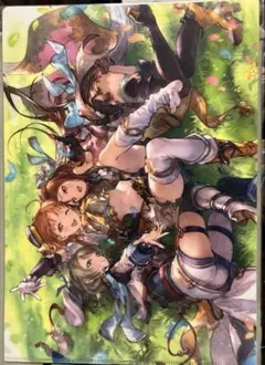 グリム アロエ がいっぱい くじ クリアファイル コナミ QMA グリアロ