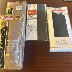 まとめ売り大特価！計4点　タイツ2点　ストッキング1点　サポート1点