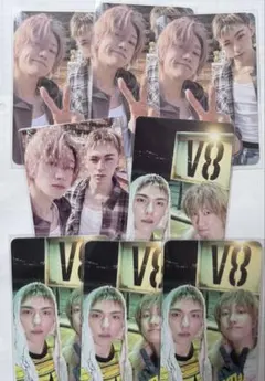 SEVENTEEN V8 weverse 特典 ミンハオ バーノン トレカ - メルカリ