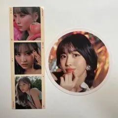 TWICE モモ ステッカー コースター