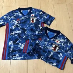 ⚫︎中古⚫︎adidas日本代表ユニフォーム　Tシャツ　150cm 2枚！！