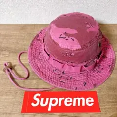 希少】Supreme Military Boonie ブラウン ハット - メルカリ