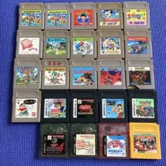ゲームボーイ　ソフト24個　まとめ