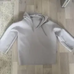 Spick & Span フード付きトレーナーライトグレー