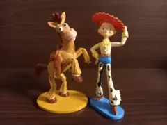 トイストーリー プレミアムフィギュア ウッディ ジェシー セット