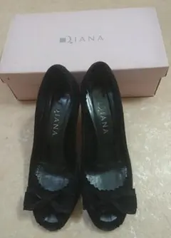 ダイアナ オープントゥ パンプス