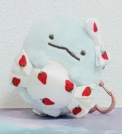 すみっコぐらし　サクマコラボ　ぶらさげぬいぐるみ　とかげ