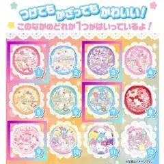 サンリオキャラクターズ キラキラBIG缶バッジ 4つセット