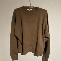 ユニクロシー UNIQLO:C スムースコットンクルーネックセーター L