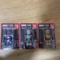 MARVEL STUDIOS ベアブリック3体セット