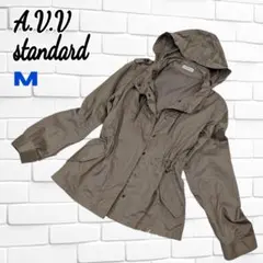 A.V.V standard Mサイズ フード付ジャケット　コットン エポレット