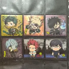 僕のヒーローアカデミアウエハース　6枚セット