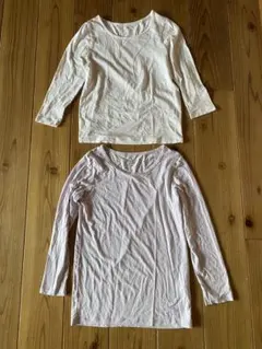 ユニクロ　ヒートテック130と140 2枚セット