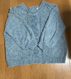 レディース　ニット　後ろリボン　即購入⭕　元値約4000円