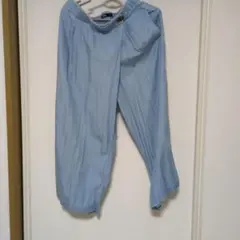 ✨美品✨ZARA ライトブルー ワイドパンツ