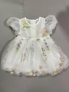 【SHEIN（シーン）】セレモニードレス　花柄刺繍