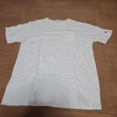 Champion Tシャツ クリーム色 ポケット付き