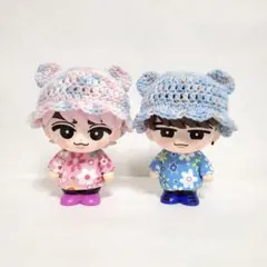 Snow Man すのチル ソフビ コスチューム くま耳帽子 双子コーデ