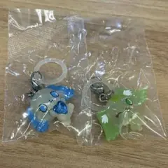 ジュエルペット　めじるしアクセサリー　サフィー　ペリドット　2個セット