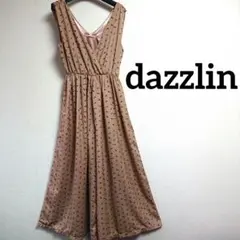 dazzlin ロング オールインワン サロペット
