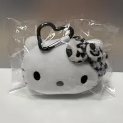 ハローキティ ヒョウ柄シリーズ 小銭入れ モノクロ