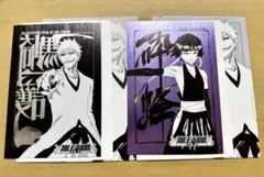 BLEACH 扉絵ポストカードコレクション　黒崎一護　砕蜂　2枚セット