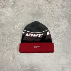 y2k NIKE ニット帽 テック系 スウォッシュ ビーニー