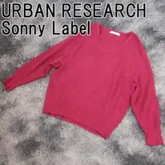 URBAN RESEARCH Sonny Label Vネックトップス レッド