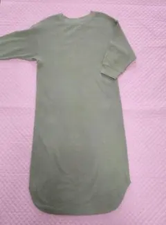 ユニクロ　ワッフルクルーネックワンピース　Ｍ