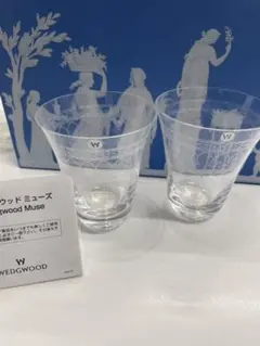 ○ ウェッジウッド ペアタンブラー ミューズ グラス