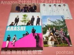 嵐 LIVE 2010～2013 ピカ★☆★ンチ クリアファイル 5枚セット