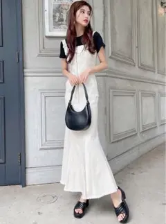 フリンジマーメイドジャンパースカート