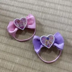 わんだふるぷりきゅあ　なりきりプリキュア　ヘアゴムセット　ガチャガチャ