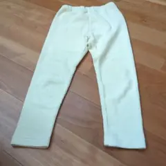 UNIQLO　コーデュロイ スパッツ 110 クリーム色